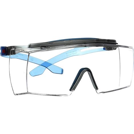 Surlunettes de protection 3M SecureFit SF3701SGAF-BLU  - Bleu -