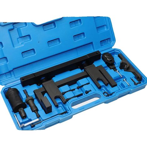 Kit d'outils de calage moteur, 31 pièces, acier haute résistance, compatible avec les moteurs BMW N20 N26 (1/5)