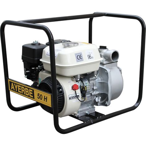 AYERBE - 5418120 - Motopompe AY-50 H moteur Honda GP160 5,5 HP 30 000 L/h 3 bar hauteur 30 m