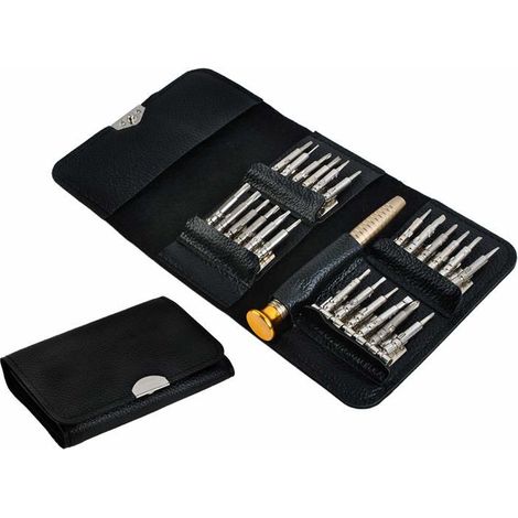 Kit d\'outils - Aimanté - 25 en 1 - Précision - Torx - Réparation iPhone Samsung (1/4)