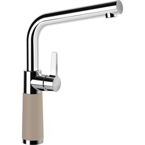 Schock Küchenarmatur SC-520 Chrom/Cristadur ausziehbarer Auslauf Green Line Twilight (1/2)