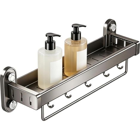 Panier de douche générique avec ventouse Rangement pour produits toilette - Organisateur intérieur s