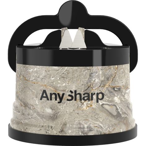 Aiguiseur de Couteaux, Sécurité Mains Libres, Ventouse PowerGrip, Aiguise en Toute Sécurité Tous les Couteaux de Cuisine, Idéal pour l'Acier Trempé (1/5)