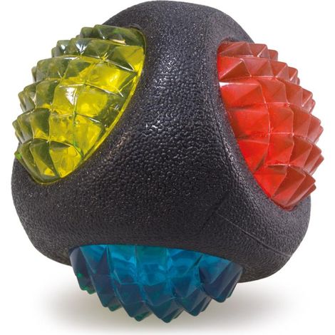 Pelota de juguete colorida ARQUIVET TPR de 9 cm