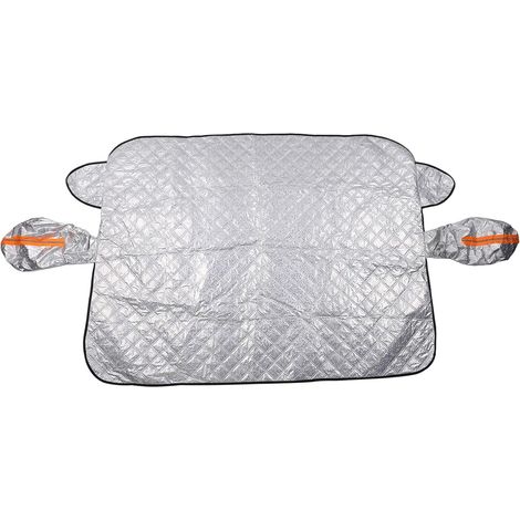 Pare-soleil magnétique pliable pour pare-brise - Bloque la protection de voiture RaySunshade Auto - Couverture extérieure pour stationnement extérieur (1/5)