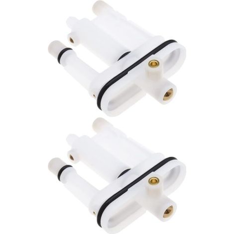 CSPARKV 2pcs Carburateur Principal Jet 592804 559648 596521 Compatible avec Briggs & Stratton 450E Series Model Carburateur Accessoires Moteur Équipement Pièce de Rechange
