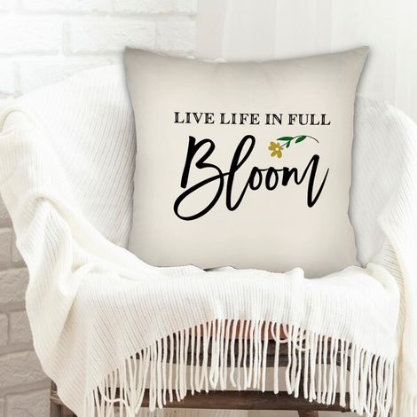 Housse de coussin décorative salon élégant pour la Saint-Valentin, mariage, anniversaire (1/5)