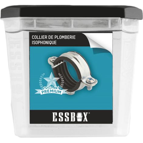 Rohrschelle ESSBOX SCELL-IT Einfach isophonisch Ø16 mm - Ø7 x 150 mm - Packung zu 50 - EX-93221116