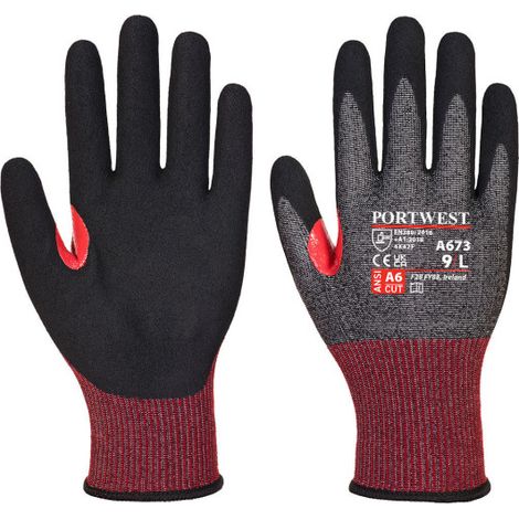 Guante CT200 AHR18 corte F visibilidad radical con poca luz A673 XXL