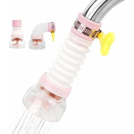 Robinet de cuisine - YYV - Mini filtre rotatif - 360 degrés - Plastique - Intérieur (1/4)