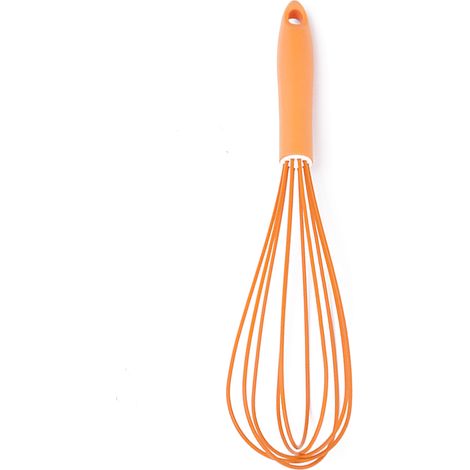 Fouet en silicone, batteur à œufs ballon pour fouetter, mélanger, battre, faire mousser et remuer (1/5)