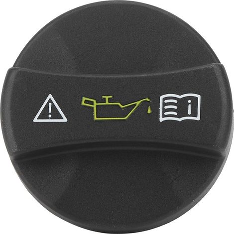 Tapa del tapón de llenado de aceite del motor del automóvil, adecuada para reemplazar la pieza de repuesto de Mercedes Benz 1966-2005 0000100285 (1/5)