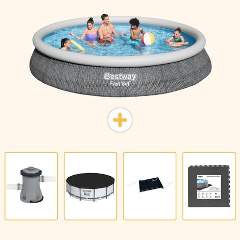 Bestway Bestway Fast Set Ronde - 457x84 cm - 5-pièces  S195 (1/5)