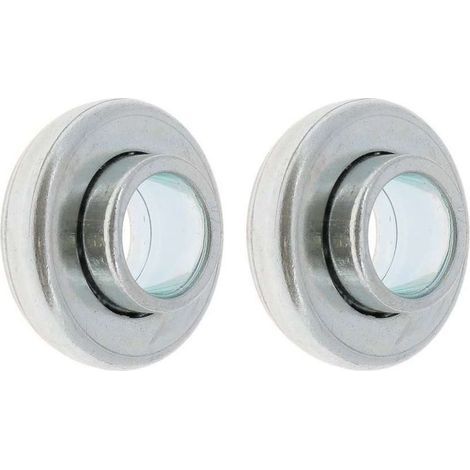 2x Roulement à billes de volet roulant avec épaulement Ø extérieur 28mm Ø intérieur 12mm en acier Standard Fenêtre Store Ouverture Fermeture Caisson Treuil (1/5)