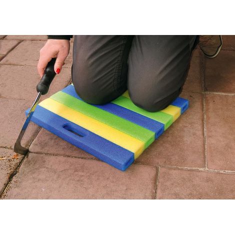 floraworld Knie-und Sitzkissen 35 x 30 x 3 cm bunt comfort (1/2)