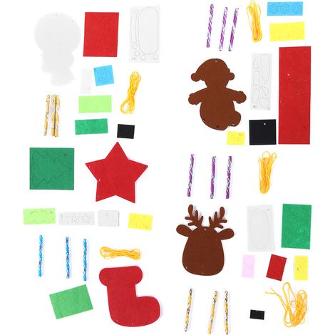 DIY-Windspiel-Set für Kinder zum Selberbasteln, Christbaumschmuck-Anhänger (1/5)