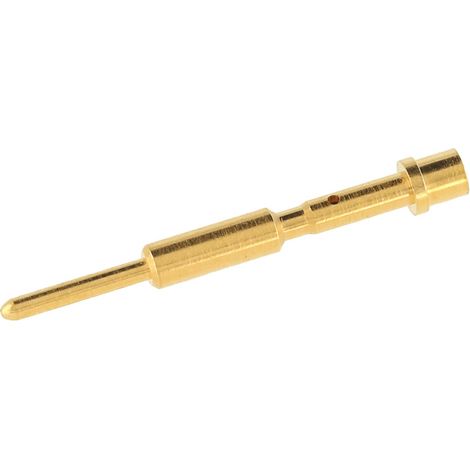 Phoenix Contact M17/M23-Crimpkontakt Kontaktstift (M) 0,08mm² - 0,2mm² AWG28 - AWG24 gold Werkstoff Messing (CuZn) - 1 Stück (1/2)