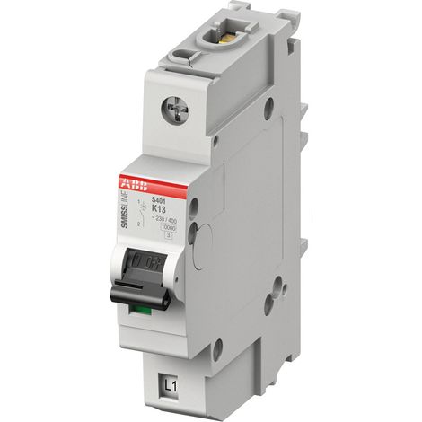 Interruttore abb s401m-c13 IP20 protezione sovraccarico protezione corto circuito