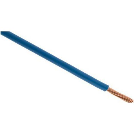 Câble Électrique H07V-R 6mm² Bleu 10 Mètres Installation Intérieure (1/2)