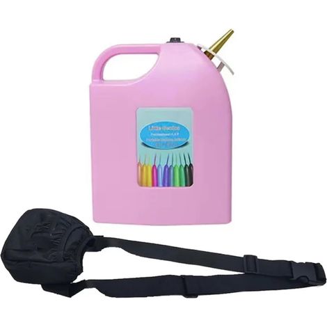 Gonfleur d'air for ballon Long rechargeable, pompe à Air Portable sans fil for ballon, DC 12V(Rot) (1/5)
