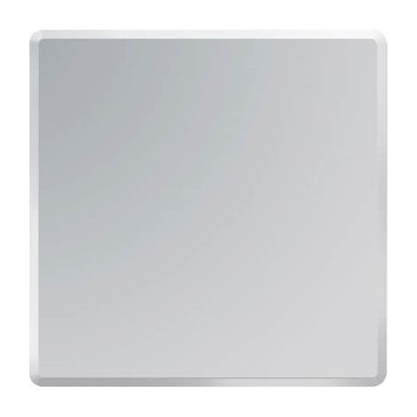 Showerdrape Trafalgar Small Square Wall Mounted 45 x 45cm Bathroom Mirror (1/5)