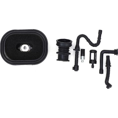 Kit Filtre À Air Et Tuyau Carburant Pour Scie À Chaîne Universelle - Ensemble De Rechange Durable - Compatible Outils Électriques - Lot De 1 (1/5)