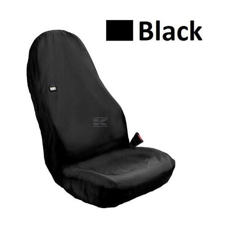 Funda de asiento delantera universal'negra compatible con el reposabrazos HDD SC60225 (1/2)