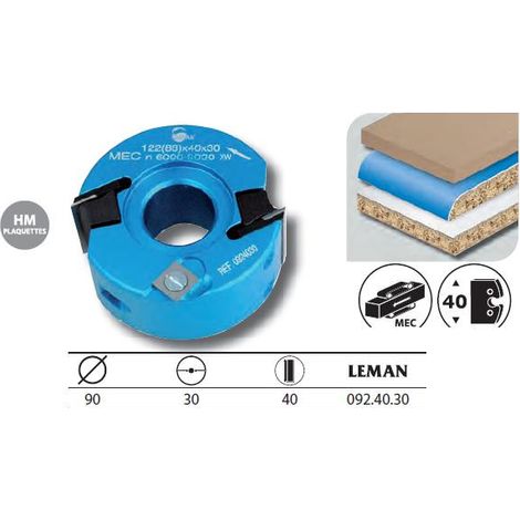 Portautensili per profilare/lamare Classic ø 90 Diametro foro 30 Altezza 40 Numero di tagli 2+V2