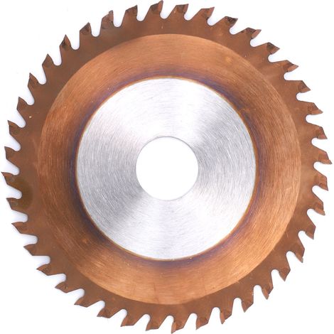 Lame de scie circulaire 4 pouces en carbure cémenté bronze pour la coupe des métaux, outil de travail du bois, 4 x 40 dents, diamètre 20 mm (1/5)