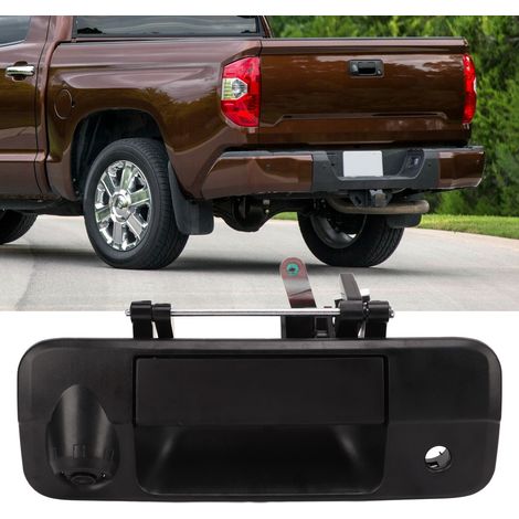 Der Heckklappengriff mit der Öffnung für die Rückfahrkamera ist mit älteren Toyota Tundra Modellen der Baujahre 2007 bis 2013 kompatibel. (1/5)