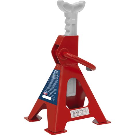 Sealey Ratchet Type Axle Stands (Pair) 2 Tonne Capacity per Stand VS2002