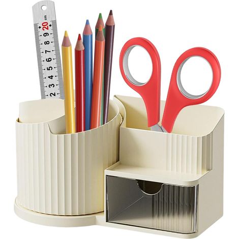 Organizer drehbar um 360 Grad drehbar Schreibtisch Organizer