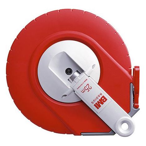 BMI  Serie  Cinta  Métrica  de  Acero  (lacado  blanco)  13mm  20m  Cápsula  de  Radio  -  501214020AF (1/5)