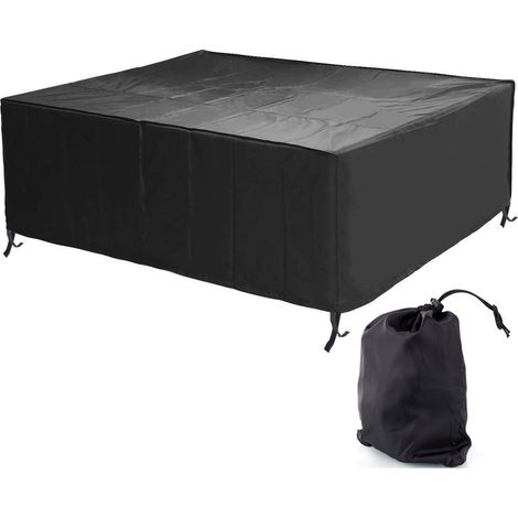Housse pour table de jardin Ferocity 240 x 160 x 72 cm noir 1 pc. (1/3)
