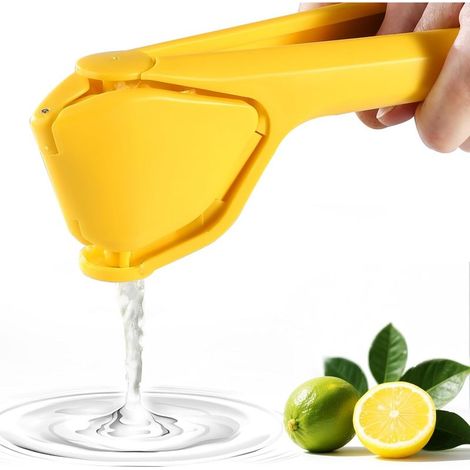 Presse-agrumes manuel, fabriqué en matériau ABS - robuste et durable, permet de presser les citrons, les limes et les oranges. (1/5)