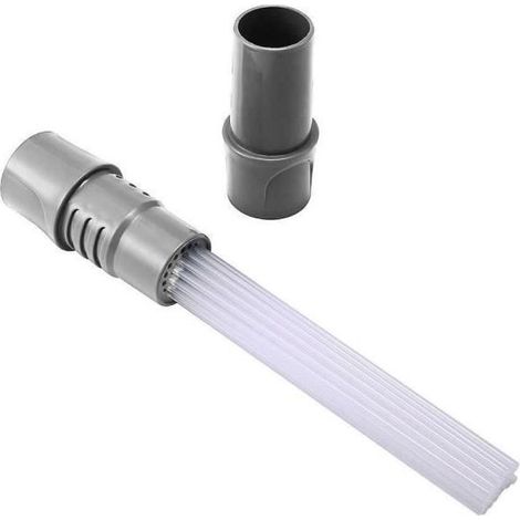 Brosse à poussière GLOSSE Dust Daddy rosse Aspirateur poussière Remover Outil de nettoyage universel pour aération/claviers/tiroirs (1/4)