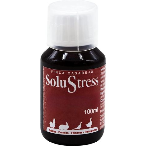 SoluStress - Estrés de las aves - Apoyo nutricional a los animales después de viajes y otras situaciones de estrés - Producto 100 % natural (ref. Ss)