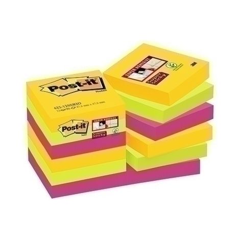 TACO NOTAS POST-IT 622 47,6x47,6 P/12
