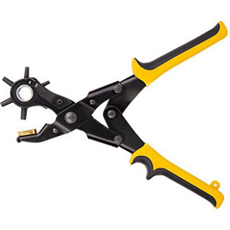 Pince à trous ronde CRV, outil de perforation économique DL1919A, 230 mm/9 pouces, accessoire DIY pour économie d'effort (1/5)