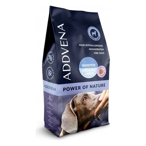 Croquettes pour chien ADDVENA POWER OF NATURE Sensible Agneau moyen/grand 10 kg (1/3)
