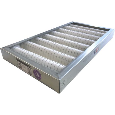 Brizz – Filtre VMC compatible centrale double-flux DUOTECH 550 Atlantic – Dimensions 525 x 287 x 48 mm – Filtration G4 M5