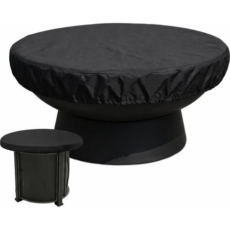 Housse Brasero 100cm, Protection BBQ Exterieur, Housse Rond Impermeable (1/4)