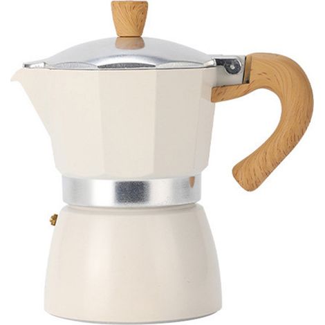 1 Cafetière italienne, aluminium, chauffage induction, design compact, cuisine domestique (1/5)