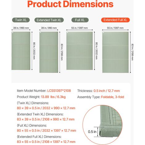 Tatami en Jonc Naturel, Matelas Japonais Pliable de Taille Lit King, Tapis de Sol Japonais avec Support Antidérapant et Parfum Frai… (1/5)