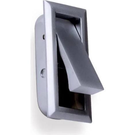 MANIGLIA INCASSO F0285-51 CROMATO SATINATO (1/2)