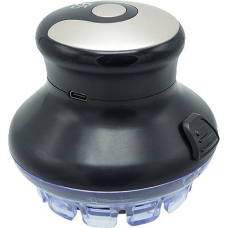 Longziming - Tondeuse à cheveux ronde sans fil - Tondeuse électrique avec chargement USB-C - Affichage numérique - Coupe sûre et indolore (1/5)