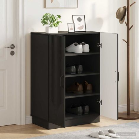 vidaXL Armario Zapatero HOORN 59,5 x 39,5 x 87 cm Madera de ingeniería (1/5)