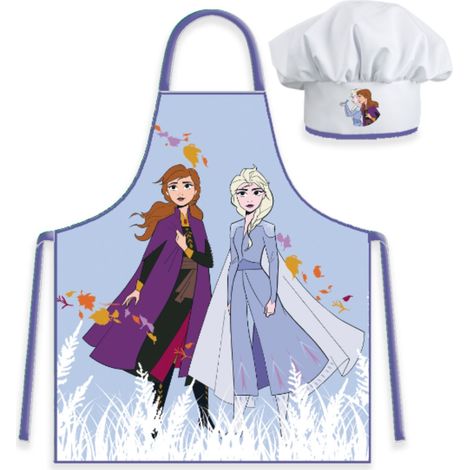Disney Frozen Küchenset für Kinder – Schürze und Mütze für kreatives Kochen