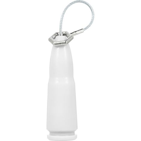 Cadenas à empreinte digitale, intelligent, antivol, étanche, blanc (T01), livré avec pile.