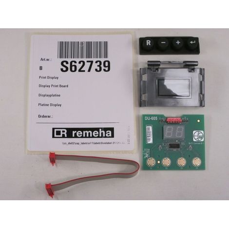 Remeha Scheda display Avanta, S62739
